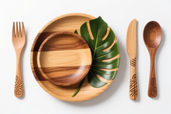 Tropical Wood Tableware