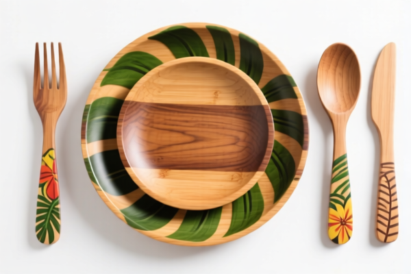 Tropical Wood Tableware