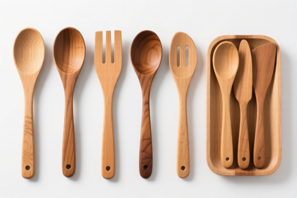 Image for wooden kitchenware set