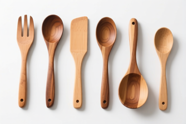 Image for wooden kitchenware set