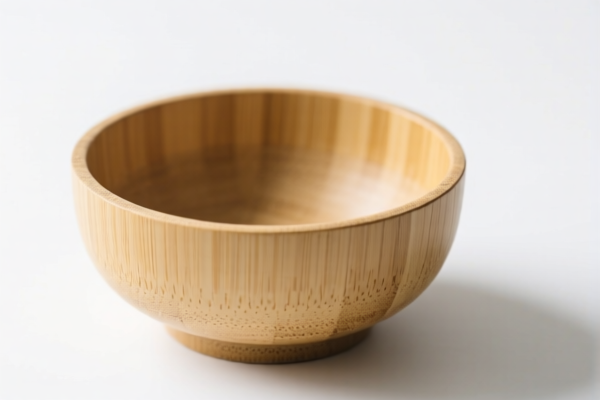 Bamboo bowl