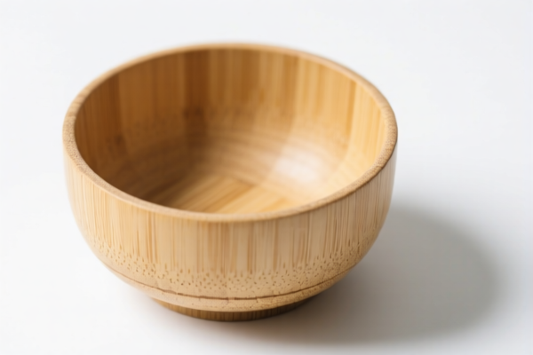Bamboo bowl