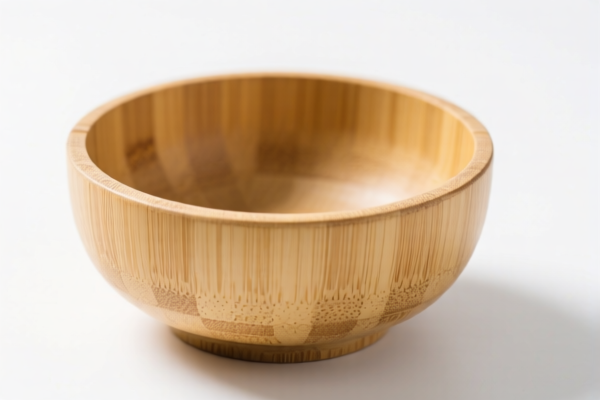 Bamboo bowl