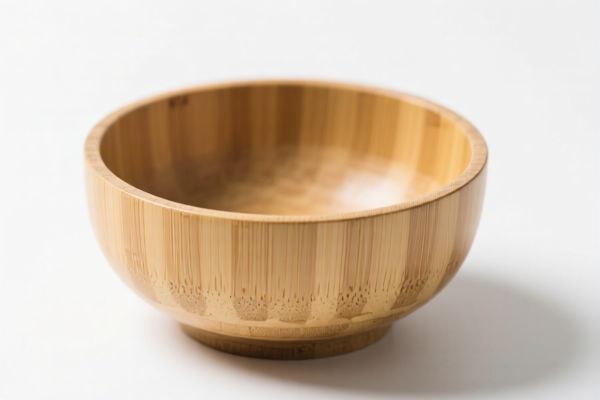 Bamboo bowl
