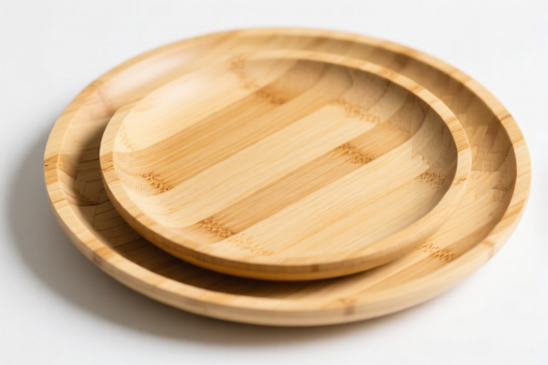 Bamboo dinner plate