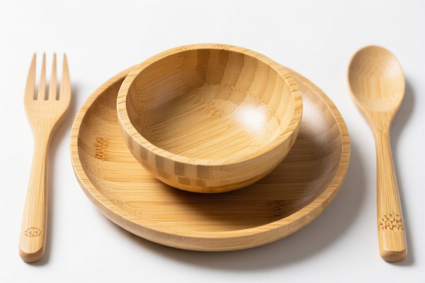 Bamboo tableware