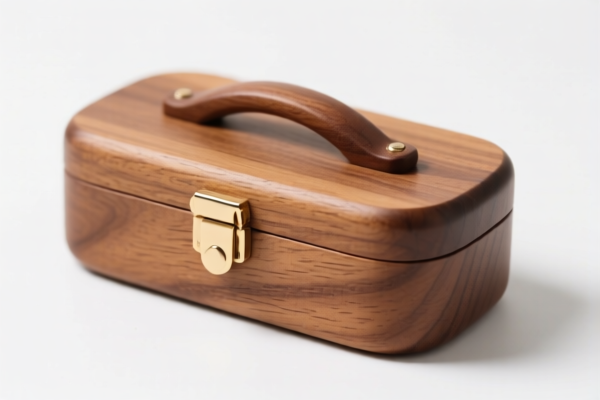 Wooden Cosmetic Case