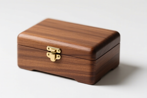 Unlined Wooden Jewelry Box