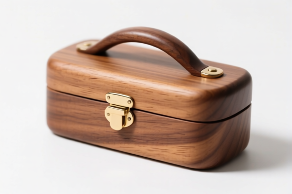Wooden Cosmetic Case