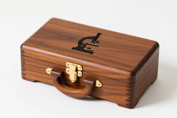 Wooden Microscope Case