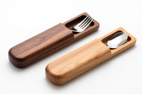 Wood Cutlery Cases