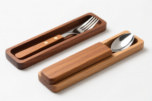 Wood Cutlery Cases