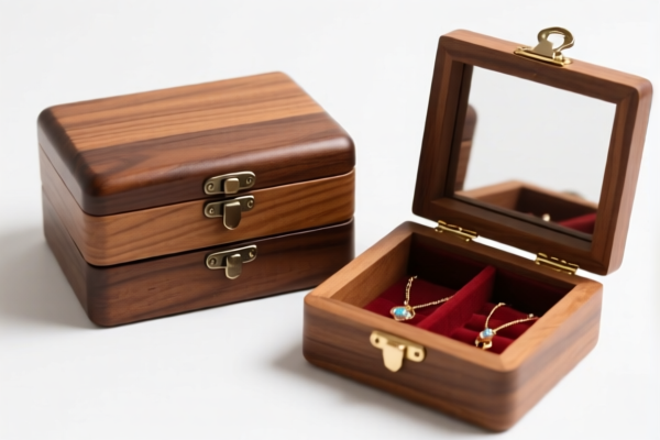 Wood Jewelry Storage Boxes