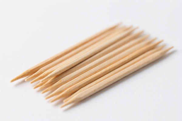 Pointed Wooden Toothpicks