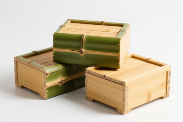 Bamboo boxes