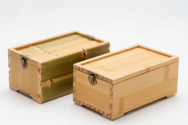 Bamboo boxes