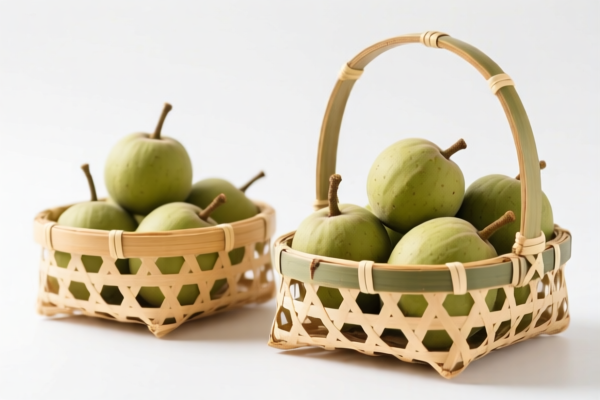 Bamboo fruit baskets