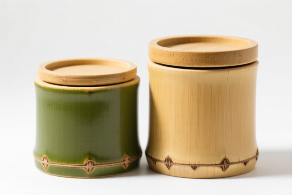Bamboo jars
