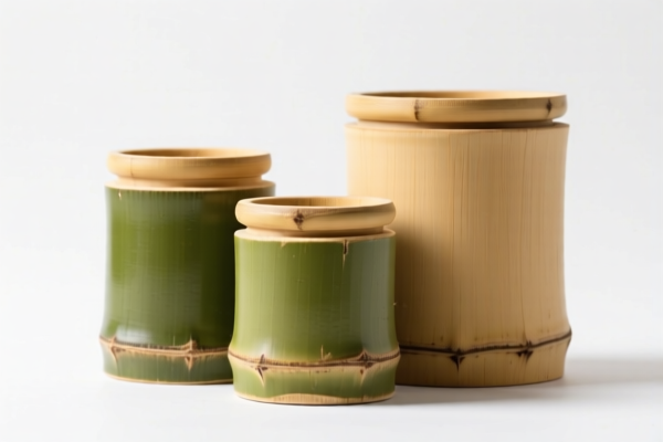 Bamboo jars