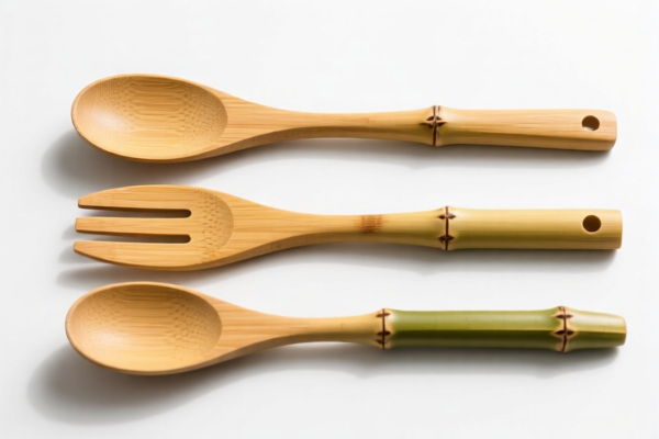 Bamboo kitchen utensils