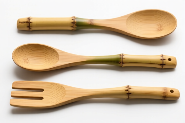 Bamboo kitchen utensils