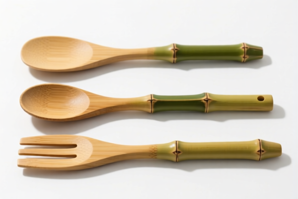 Bamboo kitchen utensils