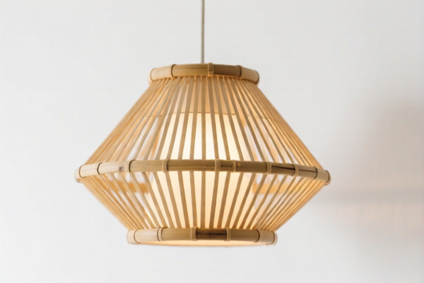 Bamboo lampshades