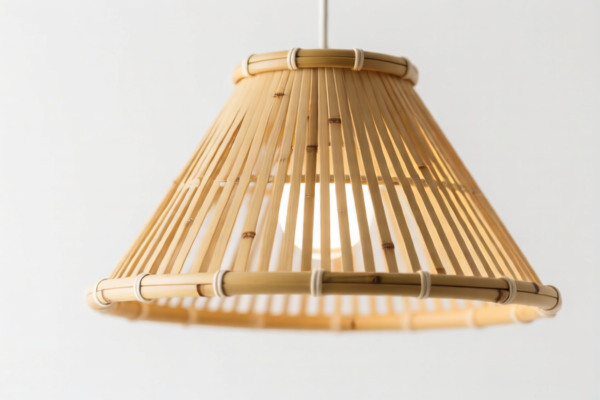 Bamboo lampshades