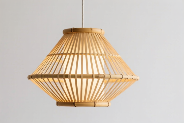 Bamboo lampshades