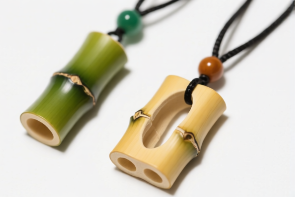 Bamboo pendants