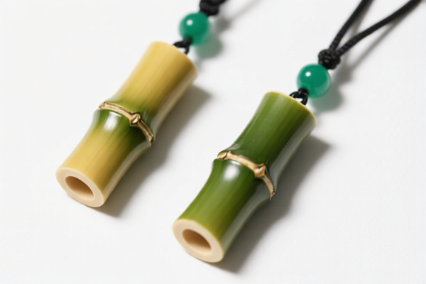Bamboo pendants