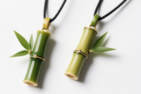 Bamboo pendants