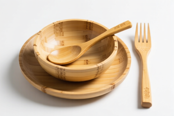 Bamboo tableware