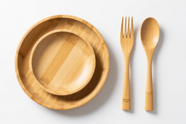 Bamboo tableware