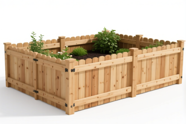 Garden Wood Enclosure