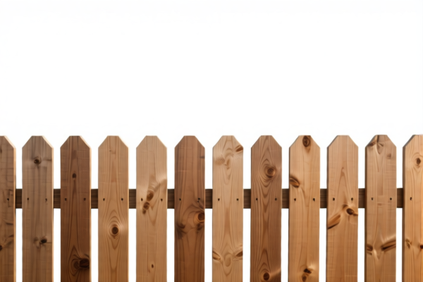 Outdoor Wood Fence