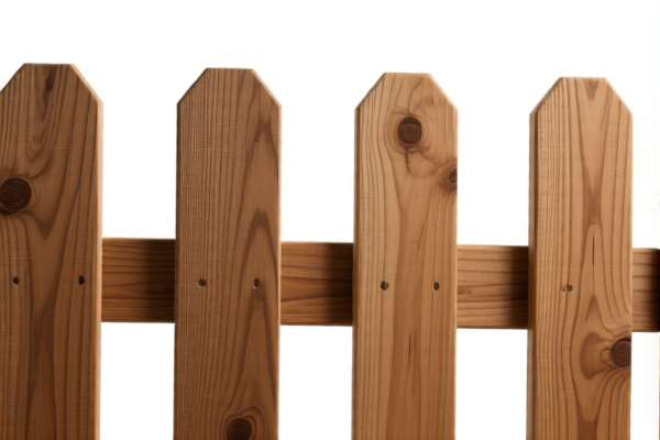 Wood Fence Rail Material