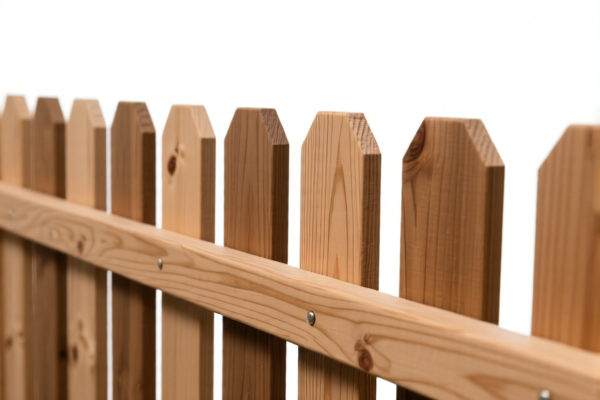 Wood Fence Rail Material