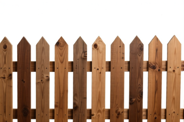 Wood Landscape Fence