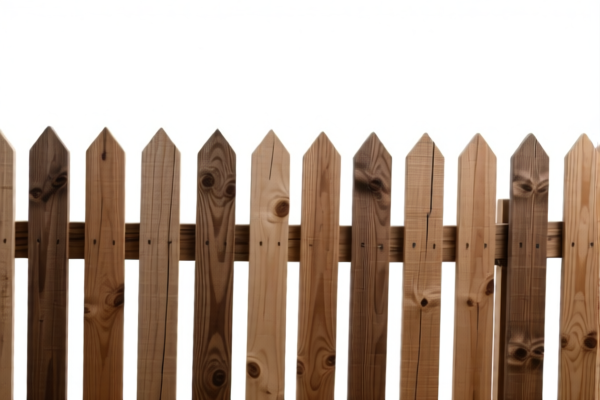 Wood Landscape Fence