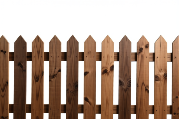 Wood Landscape Fence