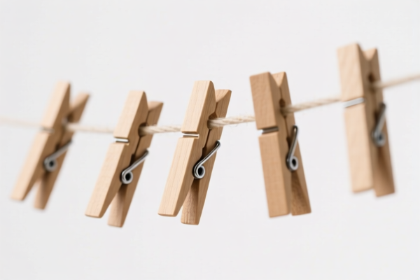 Laundry Wood Clothespins