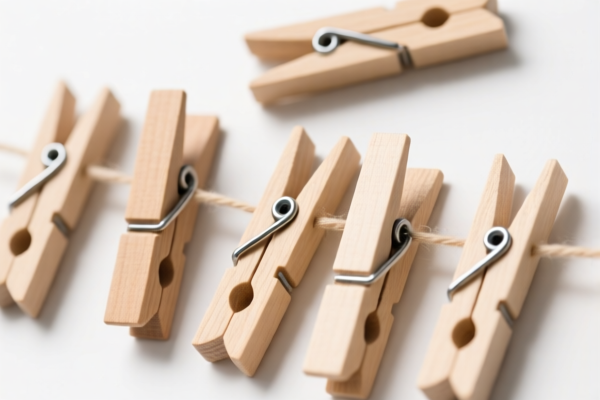 Laundry Wood Clothespins