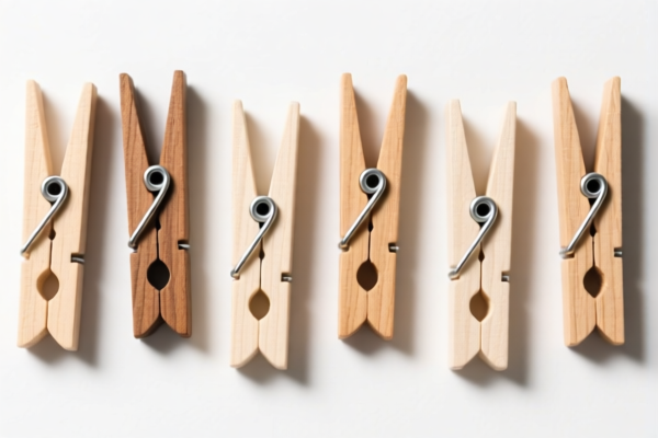 Selected Wood Clothespins