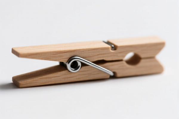 Commercial Wooden Clothespins (Spring
