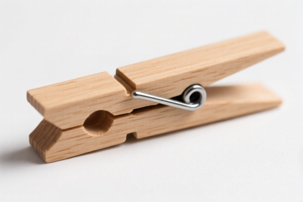 Commercial Wooden Clothespins (Spring