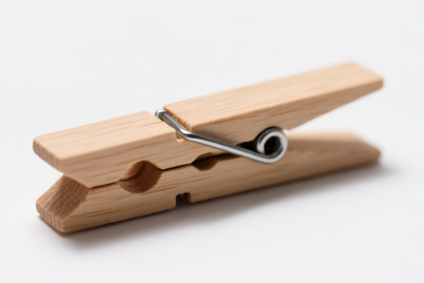 Commercial Wooden Clothespins (Spring