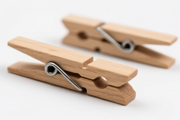 Premium Wood Clothes Pins