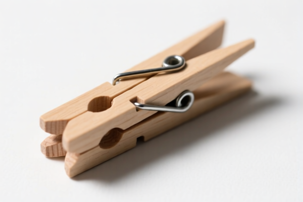 Wooden Fixing Clothespins