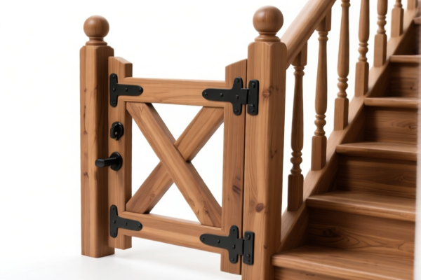 Wooden Stair Gate